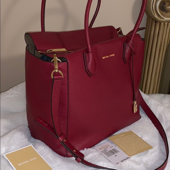 Michael Kors Mercer Large Satchel - Picture 2 of 8